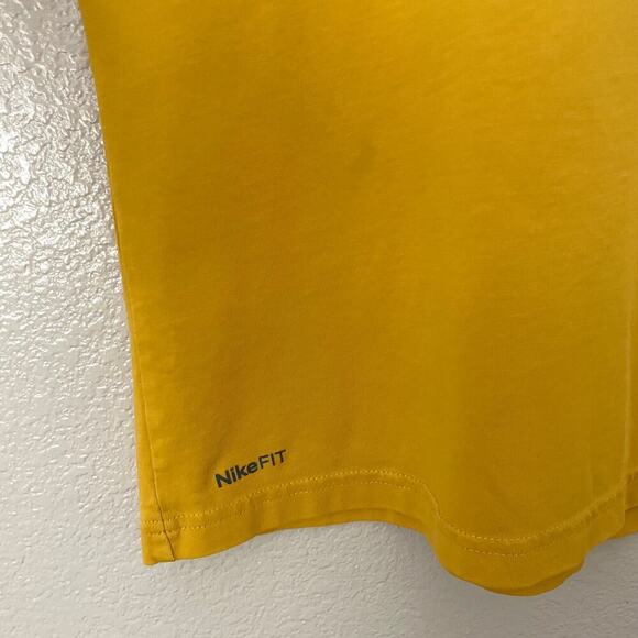 Nike Shirt Mens Large Yellow Pegasus 25 Se Collaboration Short Sleeve Fit Dry - Picture 6 of 12